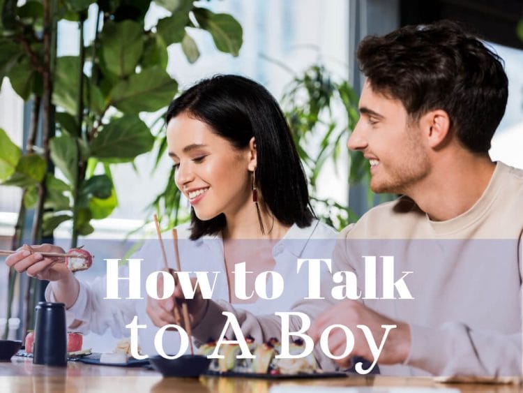how to talk to a guy