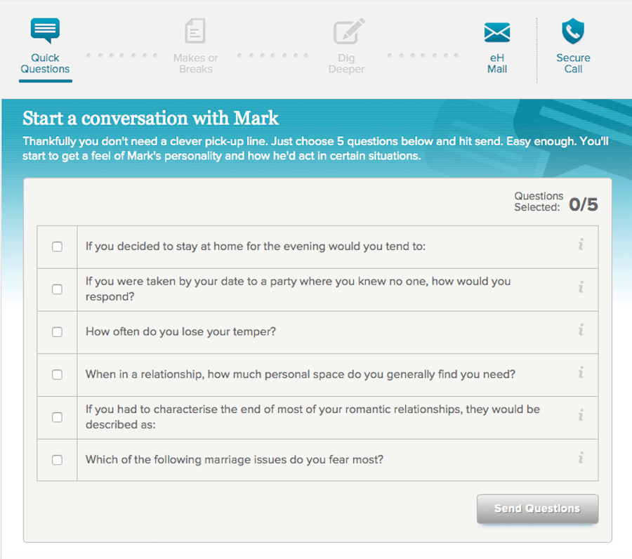 How to Make Contact on eHarmony
