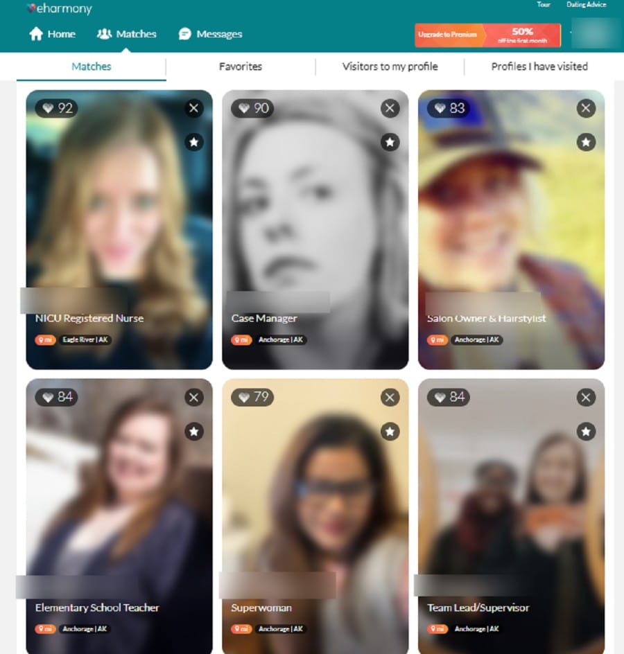 How eHarmony Site Works